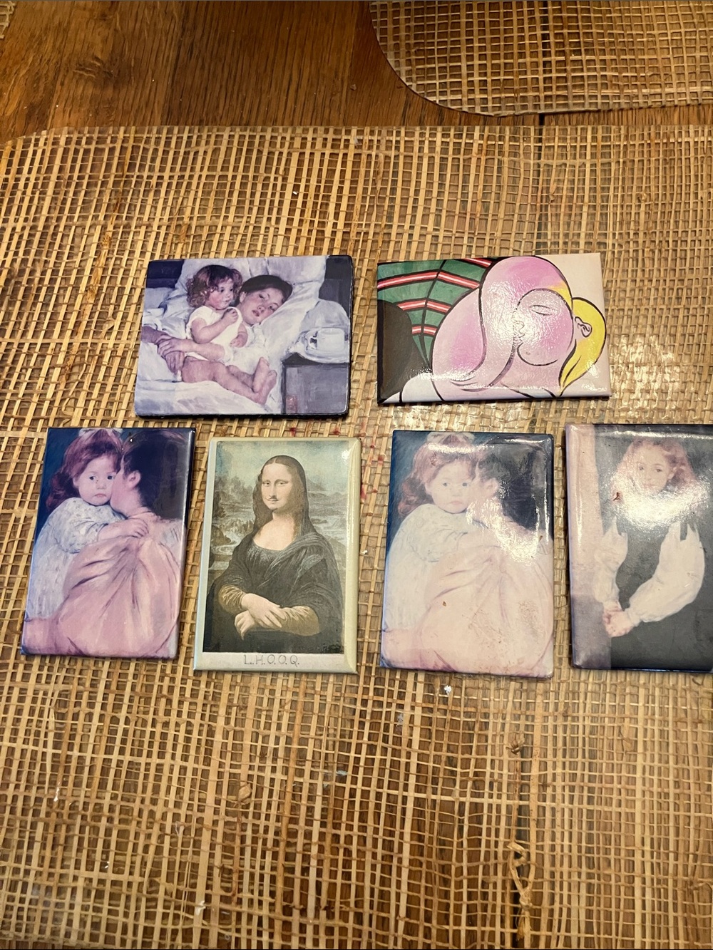FRIDGE MAGNETS set of seven